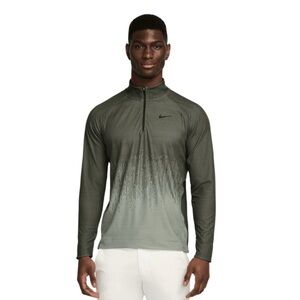 NIKE GOLF TOUR ADV HALF-ZIP PULLOVER TOP CARGO KHAKI FD5833-325 XXL